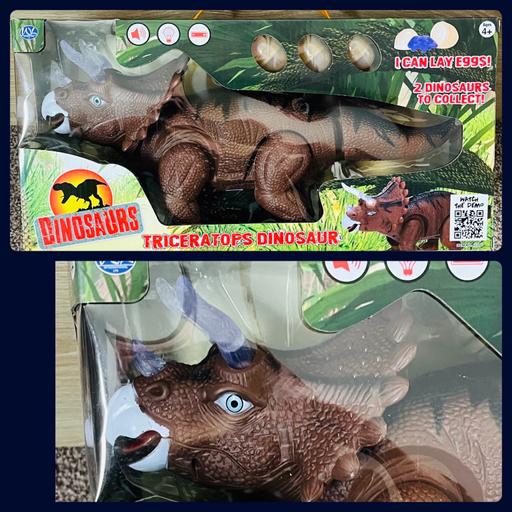 Buy & Sell Barking and Dagenham Rush Green - Barking and Dagenham - Photos for Dinosaur triceratops moving sounds lights toy