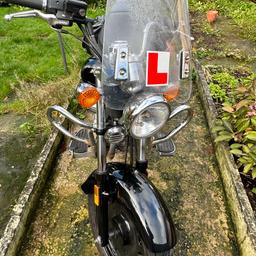 The motorcycle is in good condition, fully functional and serviced. First MOT in May 2024, engine capacity 124cc, mileage as shown in the attached photo. I am also waiting for serious offers. I am only selling due to my health condition.