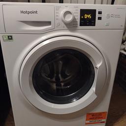 Hotpoint washing machine 8kg excellent condition open to sensible offers may deliver just need post code
