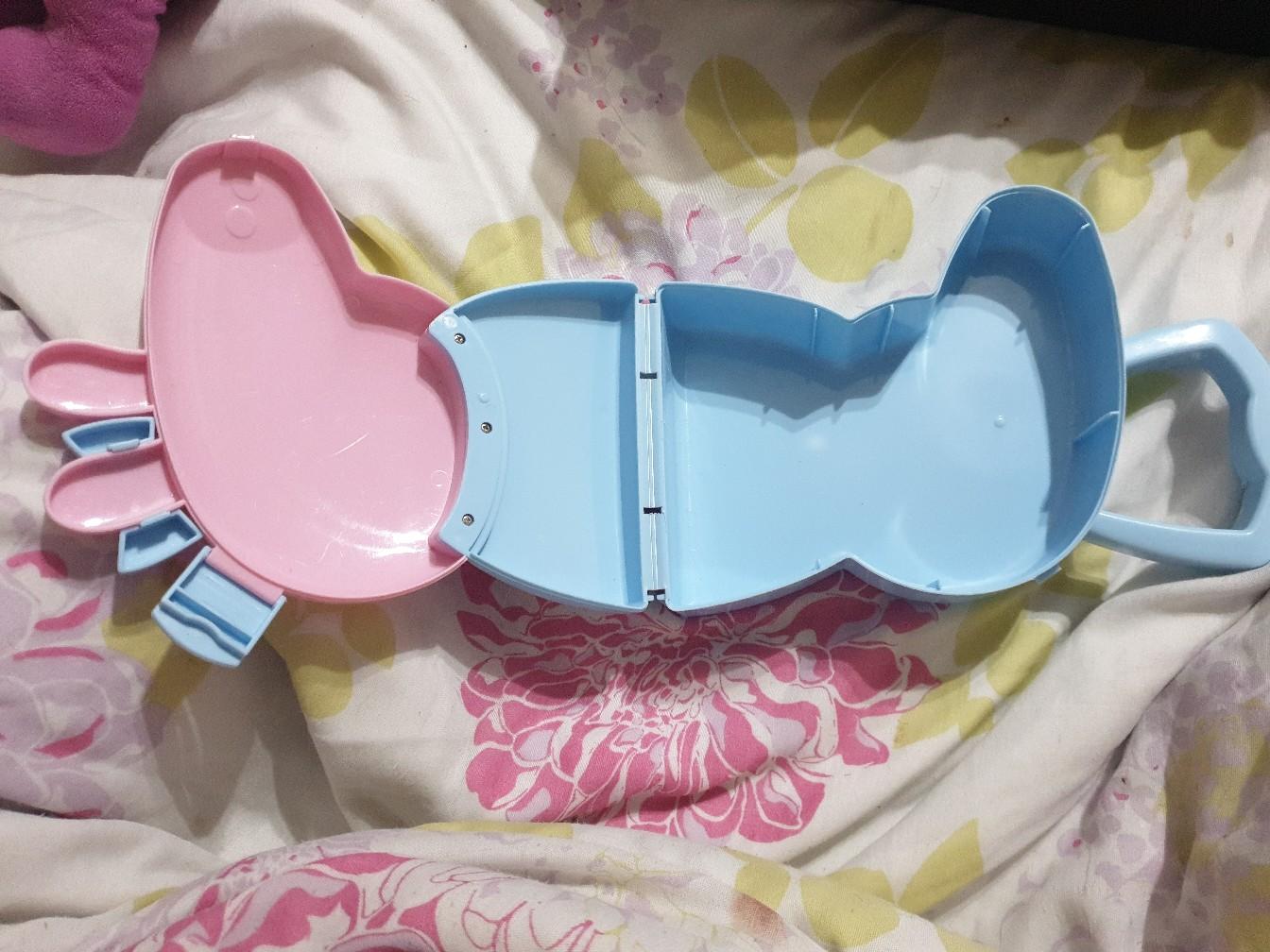 PEPPA PIG MINI Trasporto Along Libro da Colorare Set Festa Borsa Regali