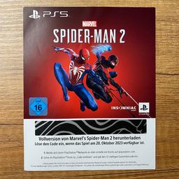 Digitaler Code für Spiderman 2 für die PS5.

Der Code kann gern per Post versendet werden. Die Versandkosten sind inklusive.

Gerne verschicke ich den Key auch per DM unter Ausschluss der Rückgabe.