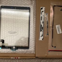 iPad Air 2 replacement touch screen digitiser & adhesive bonding strips. Don’t know enough about it to give any more info, sorry.
Don’t need it because it turned out it was only the screen protector that was cracked & needed replacing!
Collection only from M30 Eccles area of Manchester, 5-10 mins drive from the Trafford Centre.