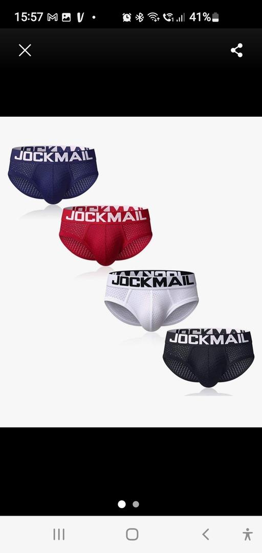 Buy & Sell Ocker Hill Sandwell - Photos for 4 pairs of Mens Jockman Briefs.