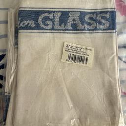 Brand new glass tea towels pack of 12 for £10 bargain