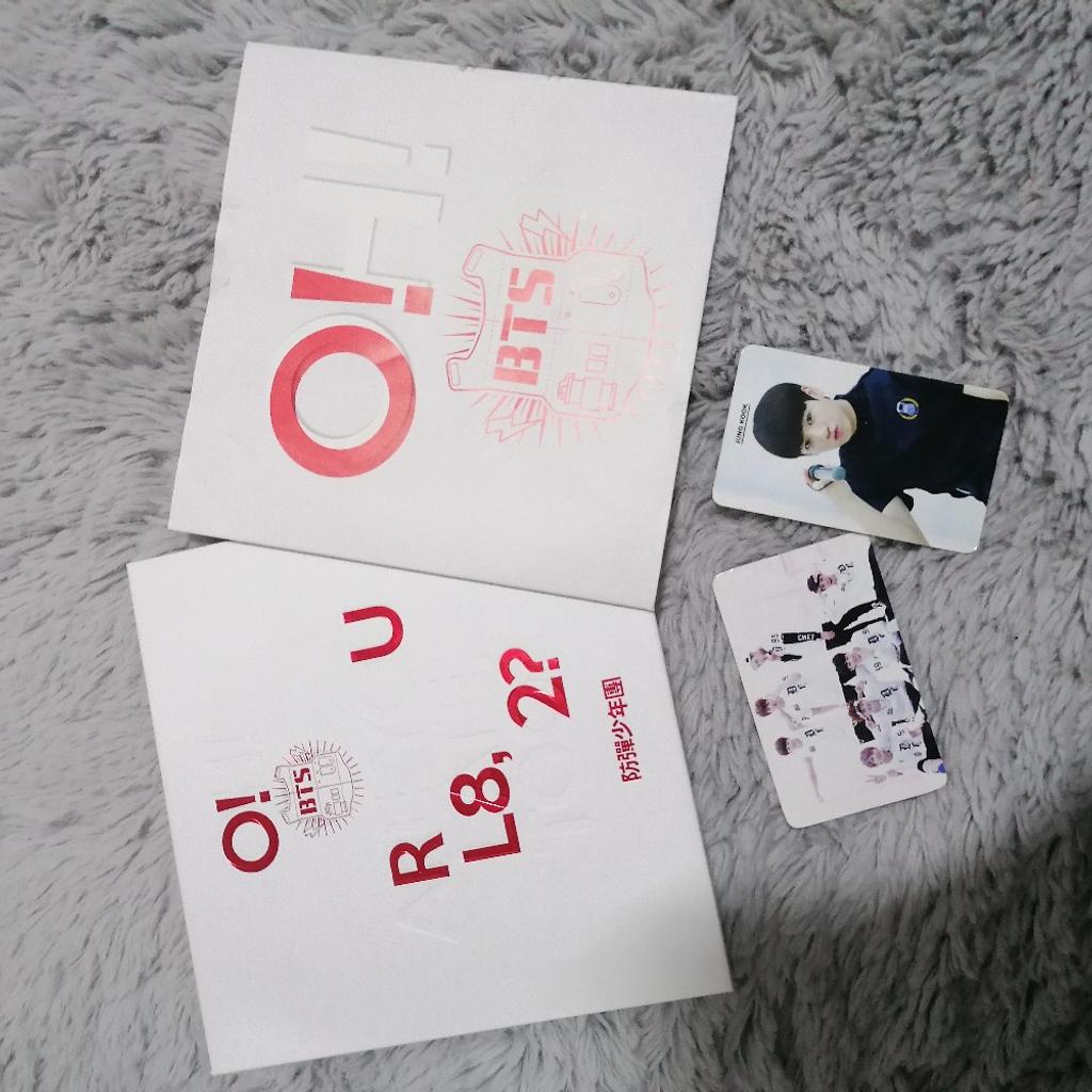 OH! ARE YOU LATE, TOO?

Inkl. Poster, Photocards (Jungkook)

Preis verhandel bar :)