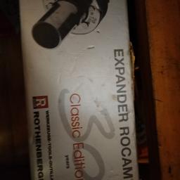 expander machine brand new never been open still in the original packaging comes from a smoke-free house