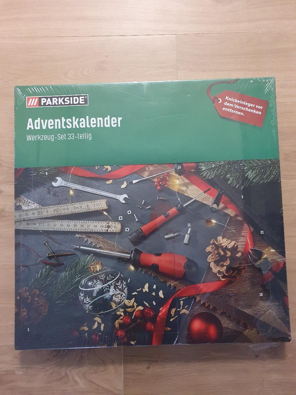Parkside Werkzeug Adventskalender 33tlg, NEU in 67269 Grünstadt für 25,00 €  zum Verkauf | Shpock DE