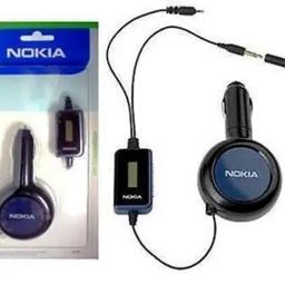 Nokia car tech bundle - all items are virtually new / unused although unable to test and removed from packaging.
5 items included as below

Includes:
- CA-300 FM transmitter
- Single piece handsfree wired earphone
- 2 x in car telephone lead for pro Wave -
For Nokia 72** series & compatible with some 62** series as well as (per packaging) also for 6100 and 6610 or similar connector leads

Details photos on request