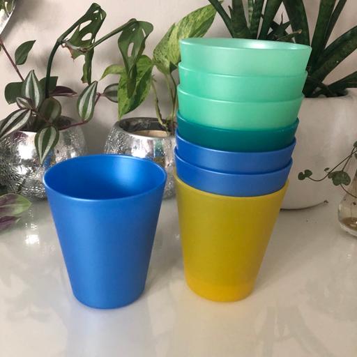 Buy & Sell Gloucestershire South Gloucestershire - Photos for Multi coloured plastic cups blue kids