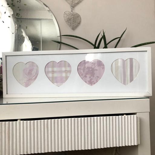 Buy & Sell Gloucestershire South Gloucestershire - Photos for White photo Frame heart picture long panel