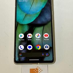 Google Pixel 7 128Gb in Lemongrass. Open to all networks and in pristine condition. It comes boxed with charger and case of your choice. 6 months warranty. £325.
BLACK FRIDAY DISCOUNT PRICE £295. NO OFFERS.
Collection only from the shop in Ashton-in-Makerfield.