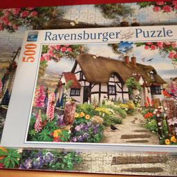 Verkaufe gebrauchtes Ravensburger Puzzle, Verträumtes Cottage 500 Teile, vollständig.

Privatverkauf, daher Entbindung von jeglicher Haftung.