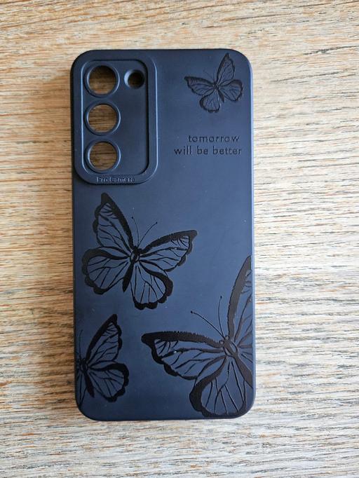 Buy & Sell West Midlands Birmingham - Photos for Samsung S23+ black butterfly case