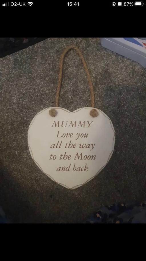 Buy & Sell Gloucestershire South Gloucestershire - Photos for mummy love you to the moon & back sign