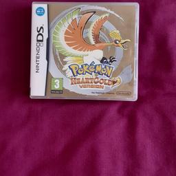 NINTENDO DS HEARTGOLD WITH POKEWALKER (POKEWALKER HAS NOT BEEN USED).

COMPLETE WITH MANUAL, CASE & BOX.

GOOD CLEAN CONDITION.

***COLLECTION ONLY***