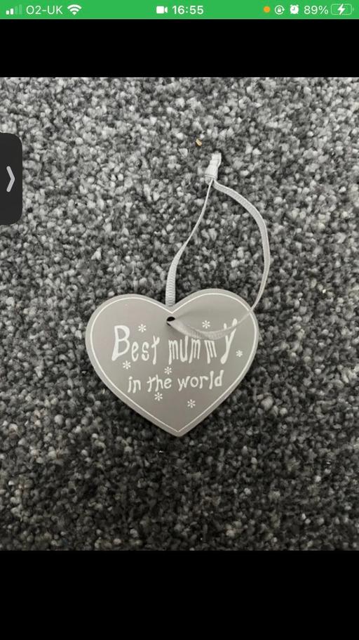 Buy & Sell Gloucestershire South Gloucestershire - Photos for Best Mummy in the world Heart Sign small 