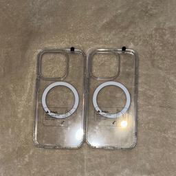 Brand new iPhone 13 Pro transparent clear cases ( both cases have plastic seals ).

£5 each

Collection only
