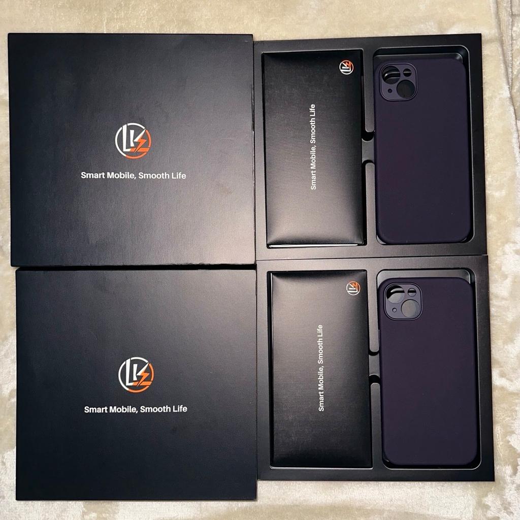 Selling brand new iPhone 14 plus case sets which includes:

X1 dark purple case.
X2 screen protectors.
X1 camera lens protector.

£20 each.

Collection only