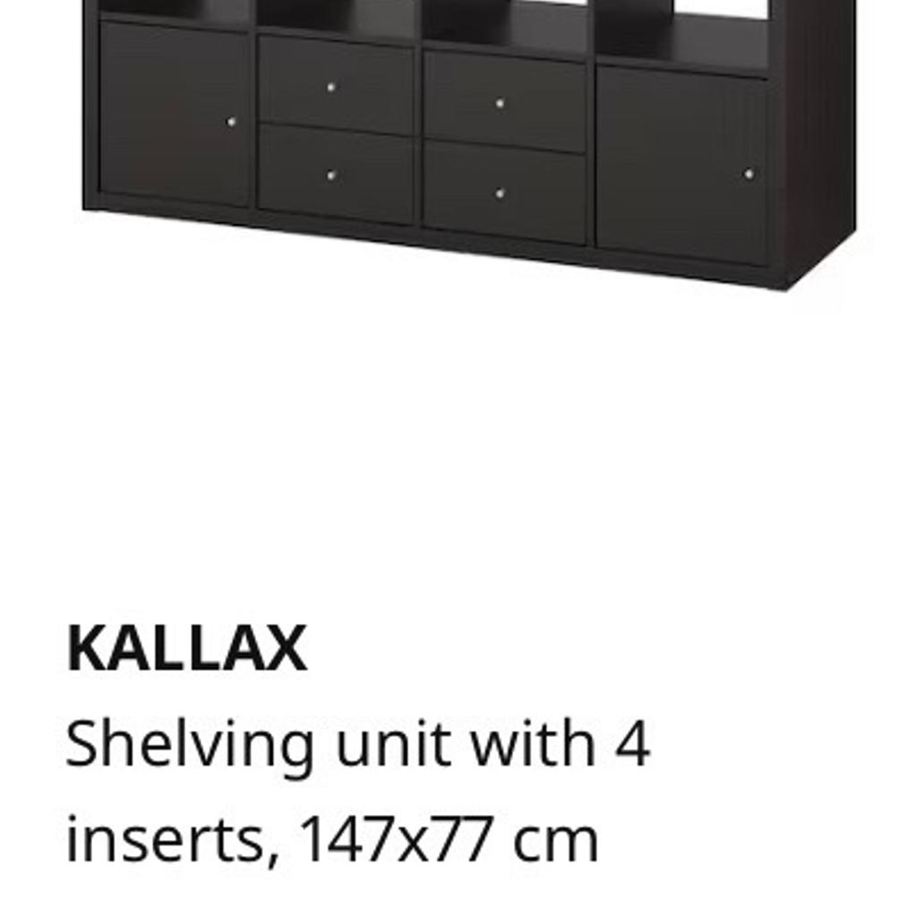 Black brown
IKEA price - Shelving unit - £140
4 baskets x £19 each = £76
Total = £216