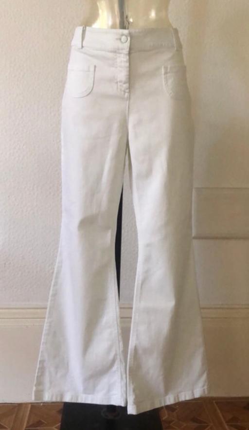 Buy & Sell Merseyside Sefton - Photos for Ladies M&S 14R white jeans Per Una Romafit