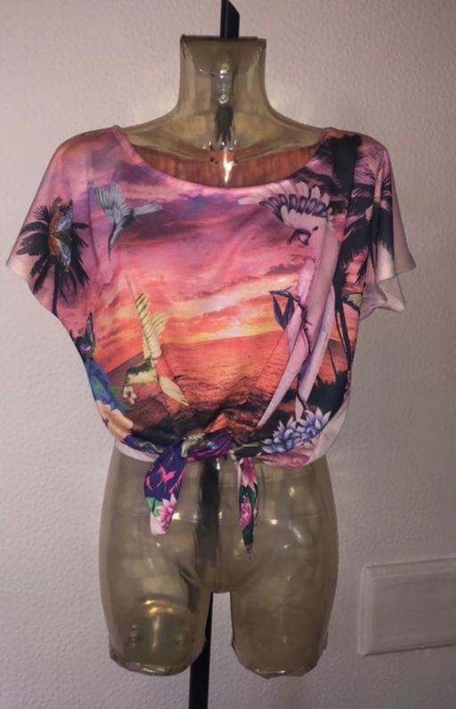 Buy & Sell Merseyside Sefton - Photos for Colourful cropped top size 12