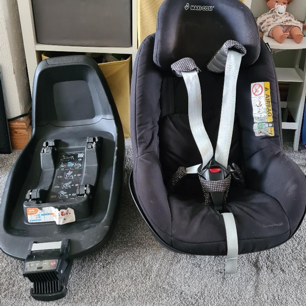 Maxi cosi 2way pearl & iso fix base
Great condition
Collection off Chelwood avenue

Also selling maxi cosi axiss seat.