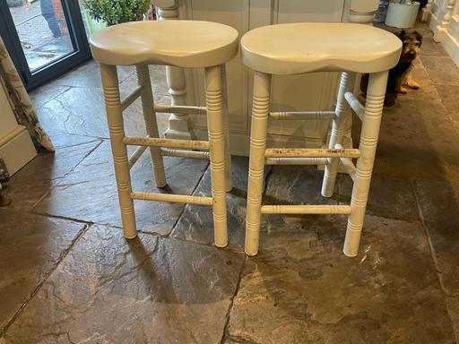 Buy & Sell Warrington Winwick Quay - Warrington - Photos for Solid beech bar stools x 2