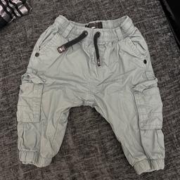 Next joggers 
Really cute set of joggers 
Like new 
Size 6-9 months