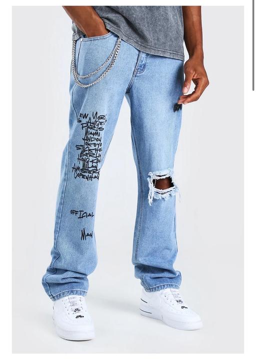 Buy & Sell North West London Harrow - Photos for Boohooman Rigid Jeans Trouser