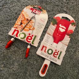New items
Santa spatula plus cookie tongs