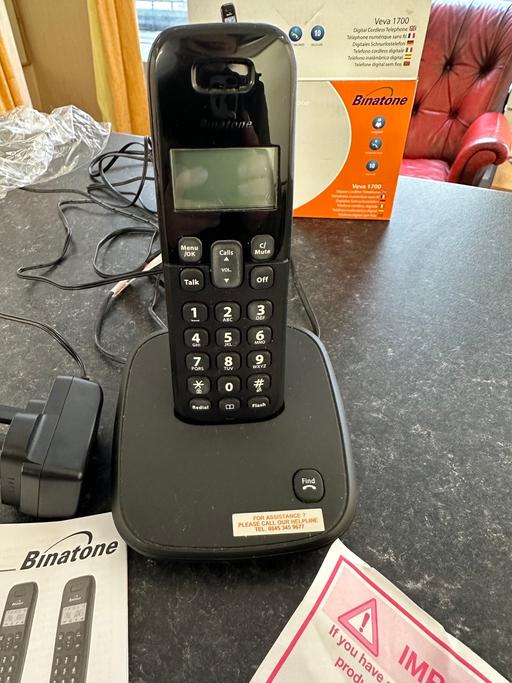 Buy & Sell Dundee Barns of Claverhouse - Dundee - Photos for Binatone phone Veva 1700,cordless,used