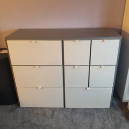 Ikea Visthus Large Chest of Drawers

Used chest of drawers in great condition.

Grey Carcass/White drawers