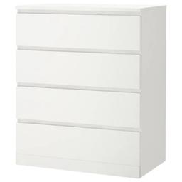 Already built
Perfect for storage + clothing
Like new
Collection only
No returns 

4 drawers
Width 80cm Height 94cm Depth 40cm