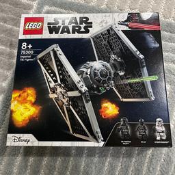 Biete ein neues Original verpacktes Lego Star Wars Set 75300 Imperial Tie Fighter 
Versandkosten €6,75 versichert über Hermes und Abholung möglich