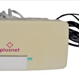 SAGEMCOM PLUSNET HUB ONE WIRELESS ROUTER with UK POWER SUPPLY and MODEM CABLE PART NUMBER CS50001 IN GOOD CONDITION