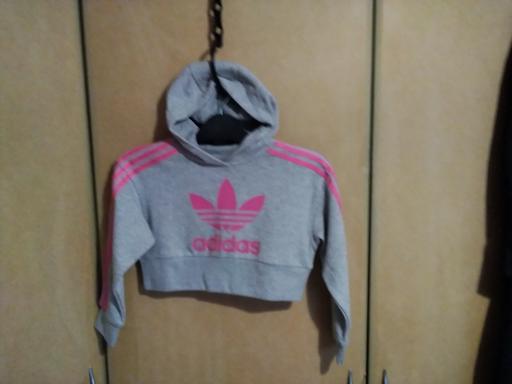 Buy & Sell Greater Manchester Bury - Photos for NEW CROPED ADIDAS HOODIE AG 7 TO 8 YEARS