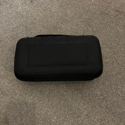Nintendo switch carry case. Protects your console while not in use or for transporting it around safely. Hard case, with space for console, controller, charger & games cartridges