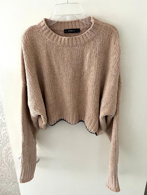 Buy & Sell South West London West Brompton - South West London - Photos for Zara Sparkly Cropped Jumper Size Small