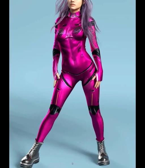 Buy & Sell Ceredigion - Wales Ffair Rhos - Ceredigion - Photos for Pink RedRose Jumpsuit Costume 3d Cosplay