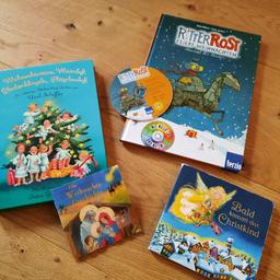 4 Weihnachts Bücher mit 1 CD
Abholung in Niederndorf oder Kufstein
Für alles 6,-
Versand 4.50
Tierfreier Nichtraucher Haushalt