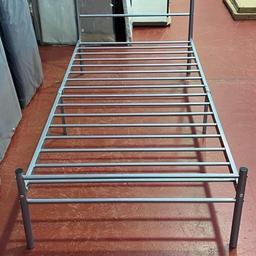 Brand new and boxed London metal bed frame £100.00 

****In stock****

*Same day delivery when ordered before 1pm excludes Sundays*

Free delivery to anywhere in South Yorkshire chesterfield and Worksop areas 

****in stock item*** 
Payment is at the shop by cash or card 
Or 
Cash on delivery 

B&W BEDS 
Unit 1-2 Parkgate court 
The gateway industrial estate
Parkgate 
Rotherham
S62 6JL 
01709 208200
07775376595
Website - bwbeds.co.uk