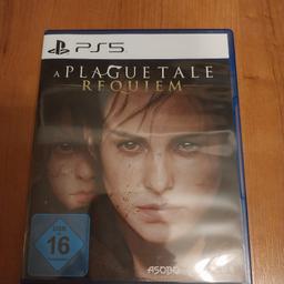 PS5 A Plaque Tale Requiem, Verpackung und Gamedisk in gepflegtem Zustand, Versand möglich aber nur innerhalb Deutschlands, Versandkosten trägt der Käufer, Privatverkauf daher keine Rücknahme oder Gewährleistung.