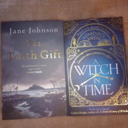 A Witch in Time and The Tenth Gift
Read once, both in Perfect condition
Free local delivery from Birmingham B9 or will post out for additional charge