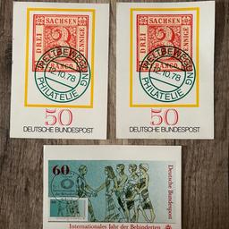 2 +1     Internationales Jahr der Behinderten Postkarten 12.11.1978 Tag der Briefmarke Großherzogliche Brief-Sammlung 

Privat verkaufen

Briefmarken sammeln und tauschen