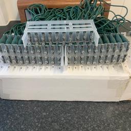 100 white Xmas lights never been used