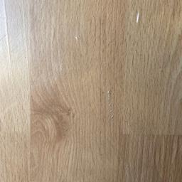 1 pack of laminate flooring. Immaculate / still in original packaging.
8 planks x 1290 x 194 x 8mm. Coverage approx 2.00m2. Perfect for a small entrance hall / cupboard.