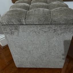 Grey stool it lifts up to store anything u want in very good condition