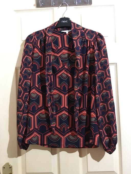 Buy & Sell West Midlands Dudley - Photos for Next Ladies red and blue print blouse