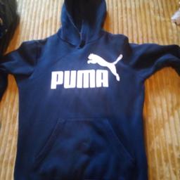 boys black Puma sweatshirt