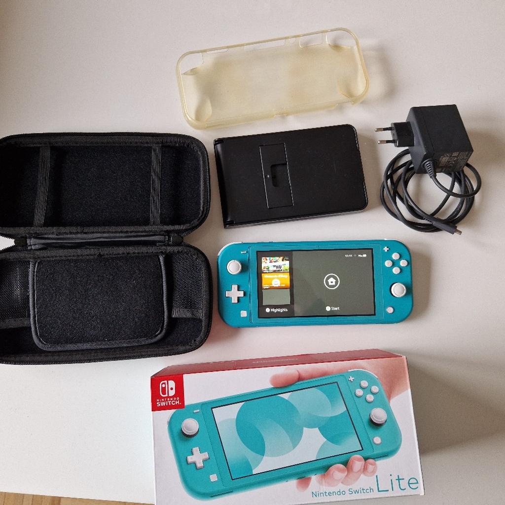 Nintendo Switch Lite Set
Mit Tasche Hülle Ladekabel
Der Riss ist ur in der Panzerfolie
Versand ist möglich
PayPal Freunde vorhanden

Privatverkauf keine Garantie Rücknahme oder Gewährleistung